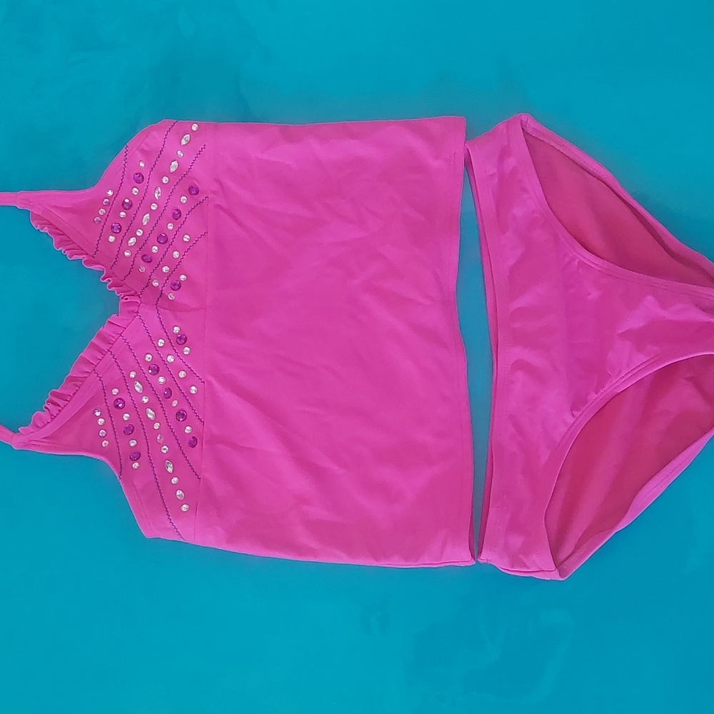 Hot pink takini
